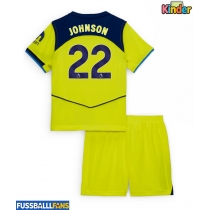 Tottenham Hotspur Brennan Johnson #22 3rd trikot Kinder 2025-26 Kurzarm (+ Kurze Hosen)